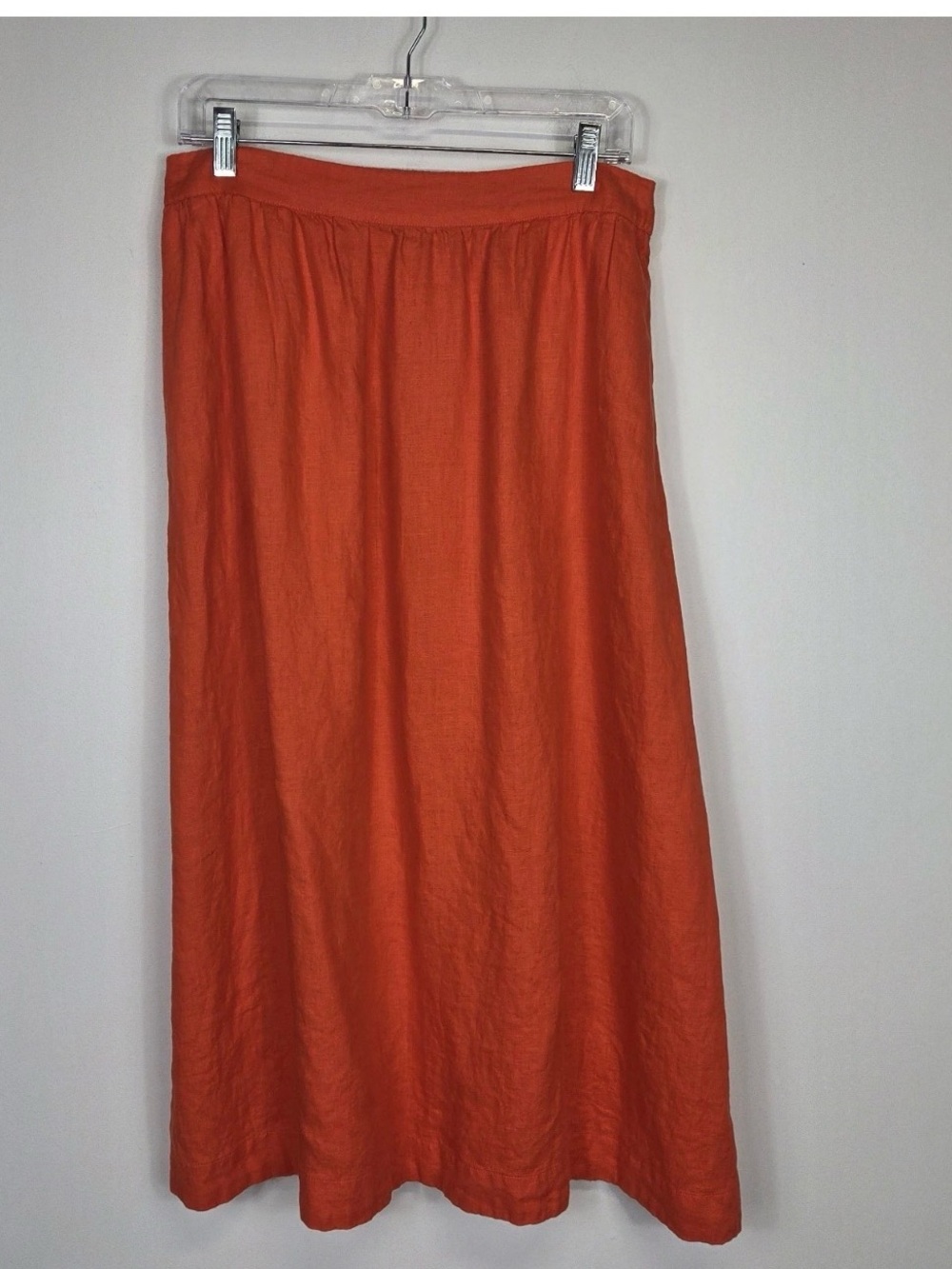 Boden midi linen skirt w/pockets 10p 10